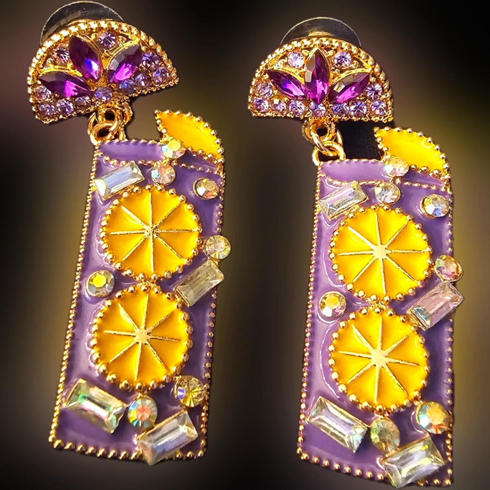 Lemonade Cocktail Earrings Lemonade Cocktail Earrings
